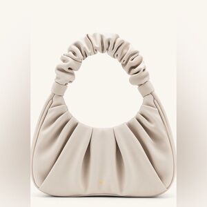 JWPEI Gabbi Ruched Hobo Bag — Ivory
